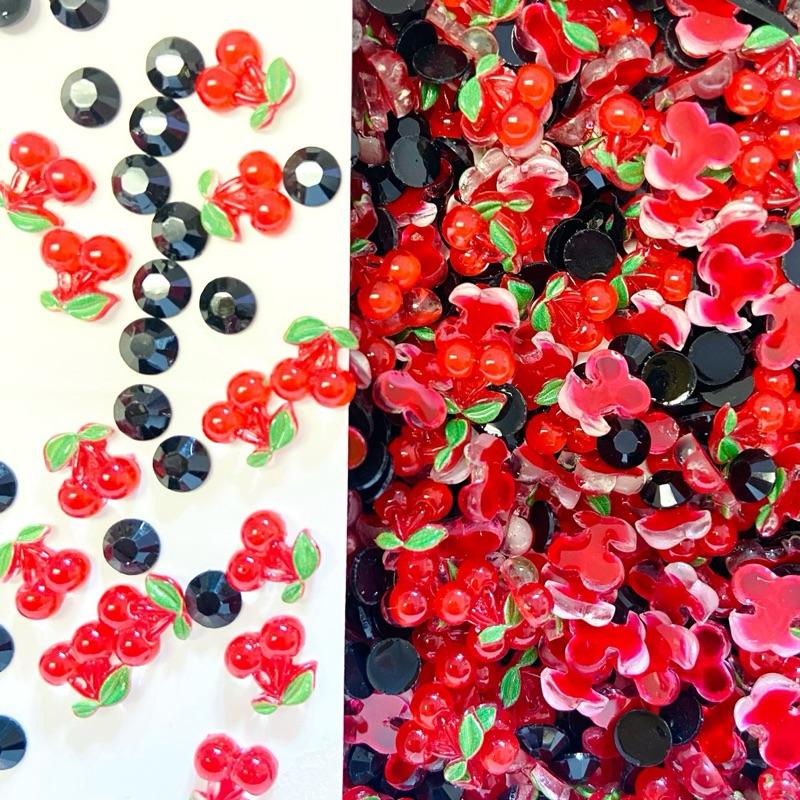 cherry - DIY small charms mix