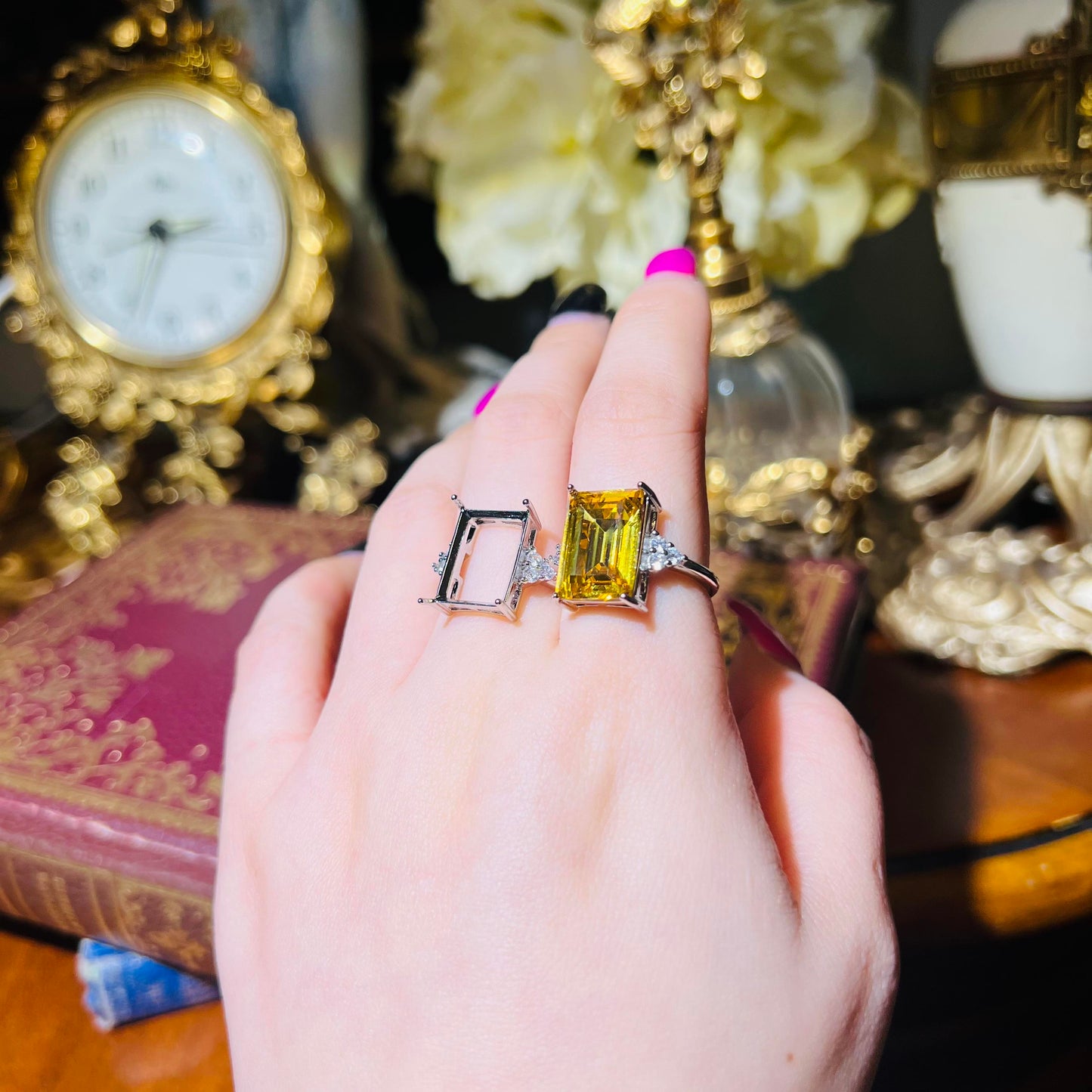 NEW! High Quality Crystals for DIY Jewelry and Ring Holder