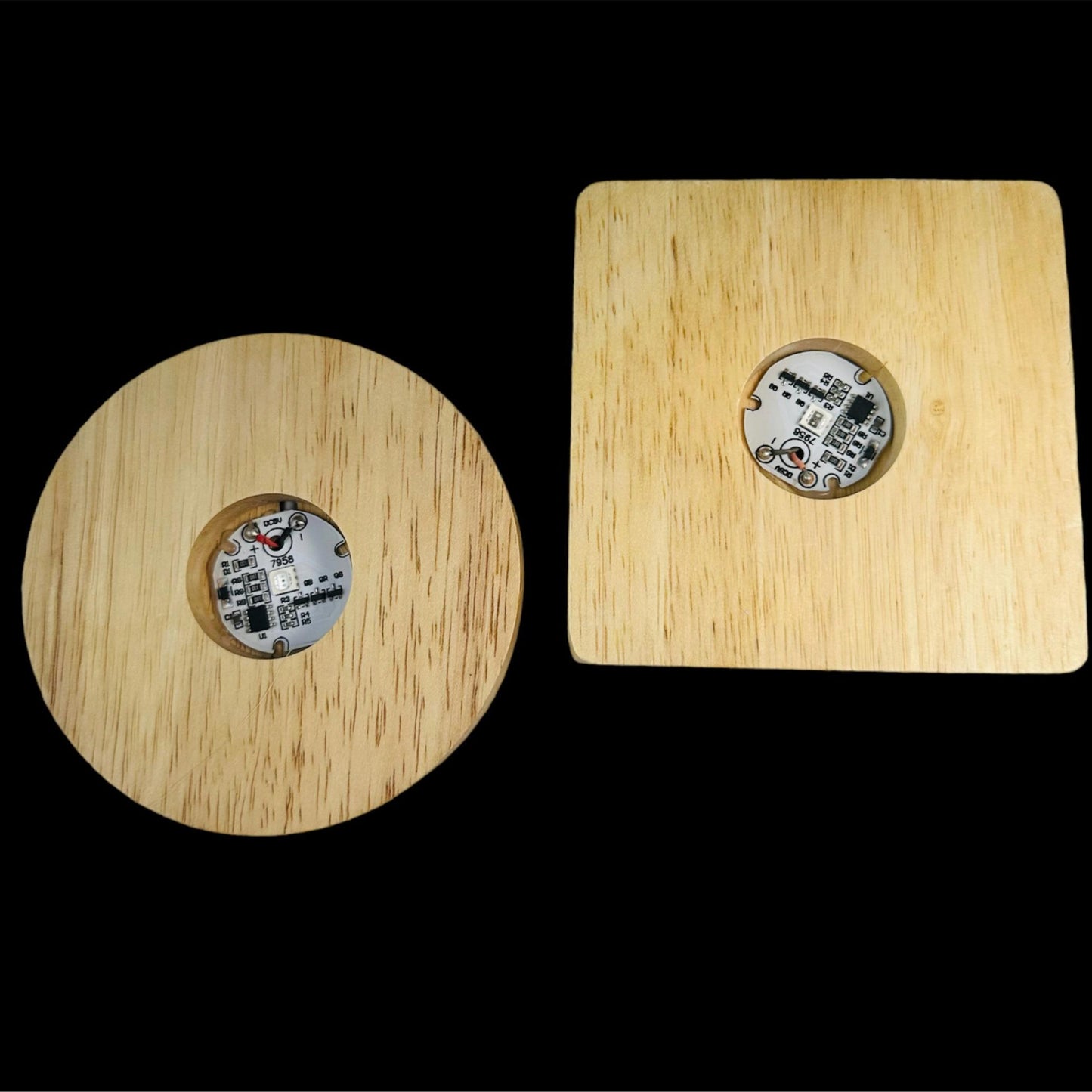 LED Yellow and Color Changing Light Stand