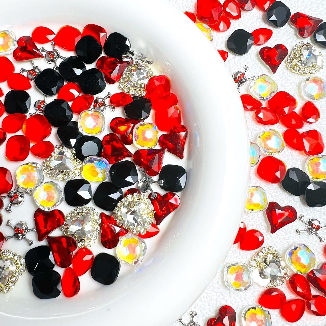 Scarlet Party - Assorted crystal mix