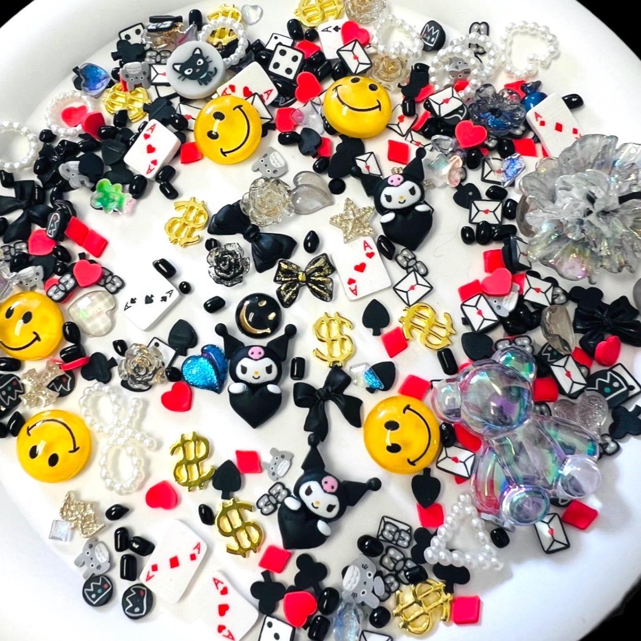 NEW! Vegas Kuku- Resin Nail Charms, Clay and Resin Charms for DIY Projects
