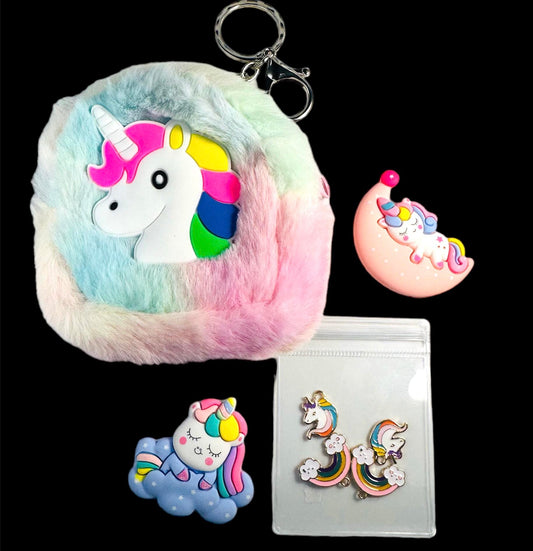 Unicorn Bundle w/Bag Four Pendants Two Unicorn - DIY Arts & Crafts