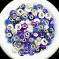 NEW! Purple Island Spacers Mix for Bracelets Making