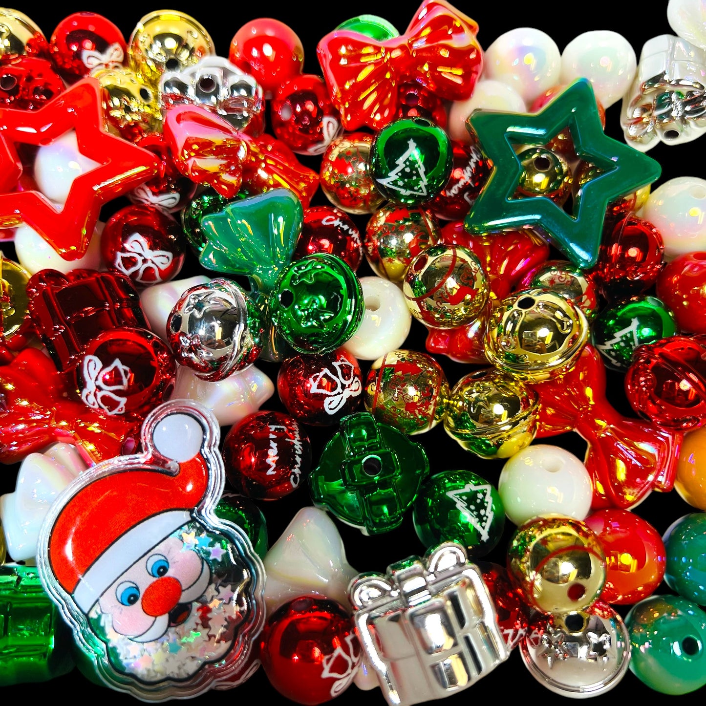 NEW Christmas Party  Pen Beads 4 oz