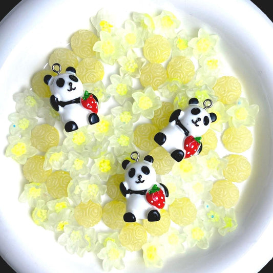 New! Panda - DIY Resin Luminous charms and Resin Pendants Mix